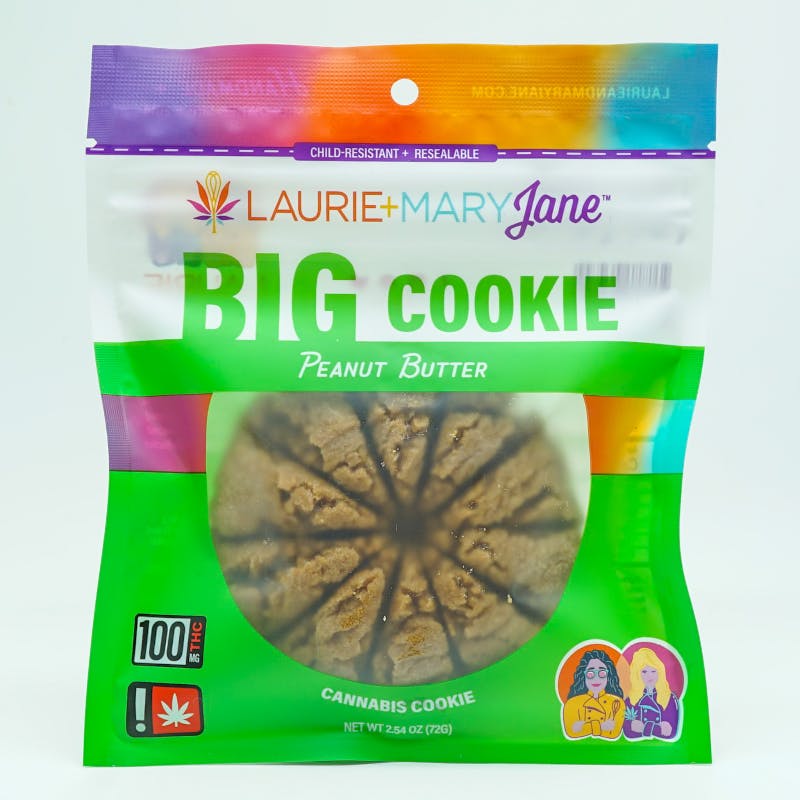 Laurie + Mary: Jane Big Cookie Peanut Butter