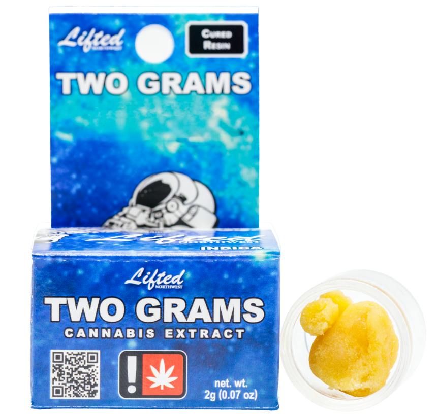 Lifted NW Snowy Scruffles Cured Resin 2g at Farma