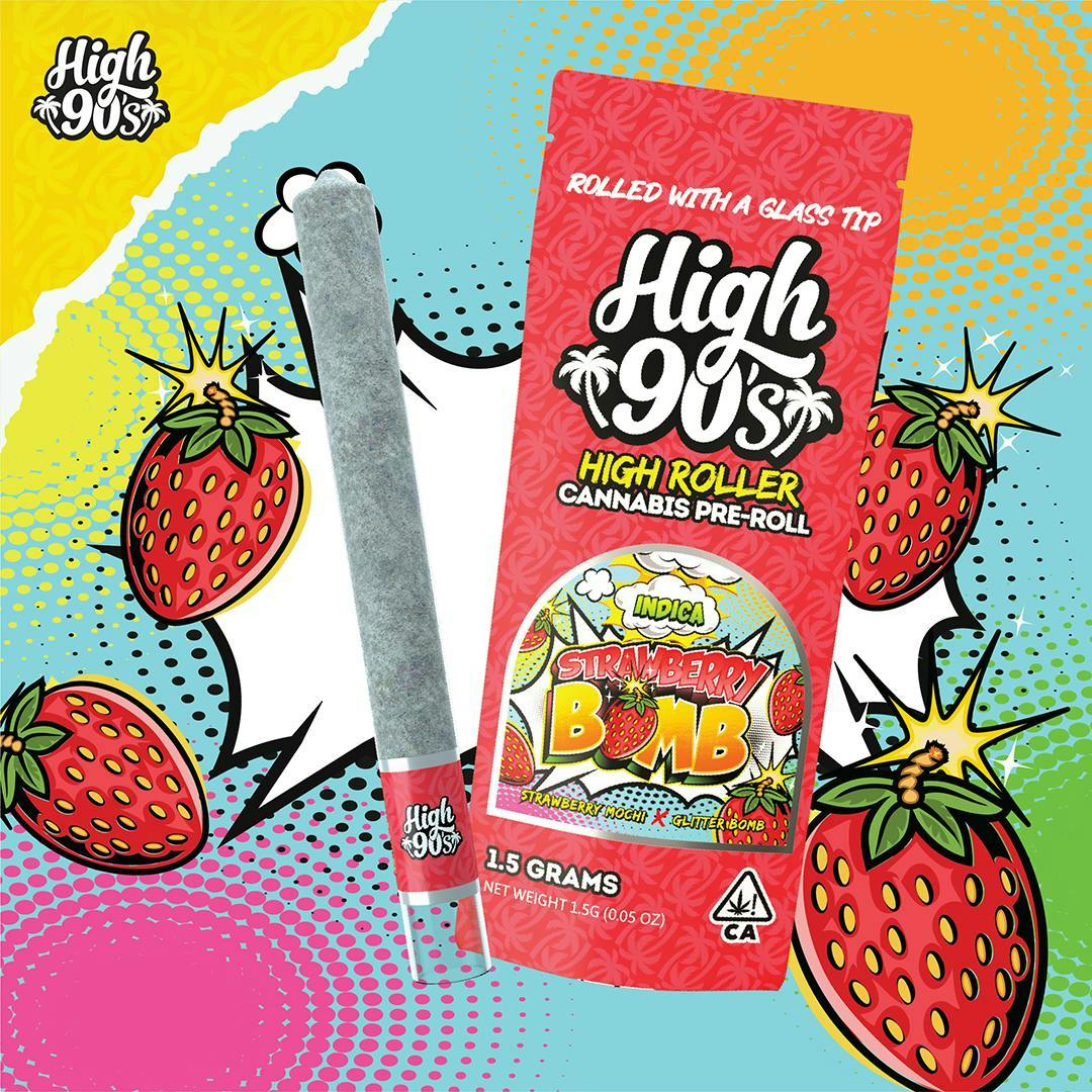 HIGH 90s: Strawberry Bomb