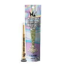West Coast Cure - Preroll - OG Kush Infused Jeffery 1.2g