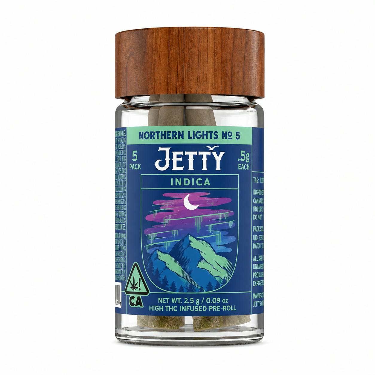 Jetty - Preroll - High THC - Pineapple Express x Pineapple Express 5pk - 2.5g
