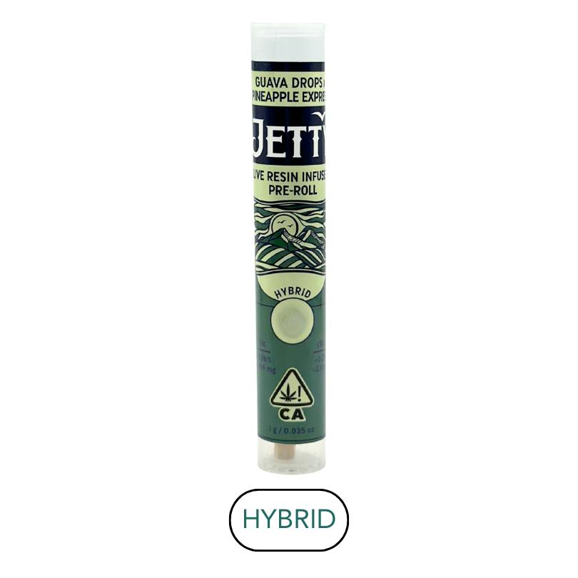 Jetty - Preroll - Live Resin - Pressure x Glitter Bomb - 1g