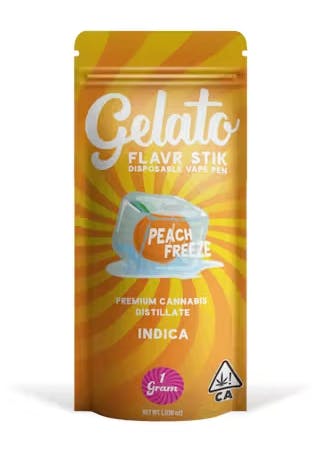 Gelato: Peach Freeze Flavr
