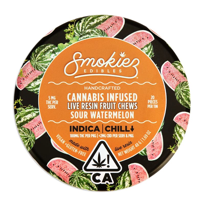 Smokiez Sour Watermelon — Sour Watermelon