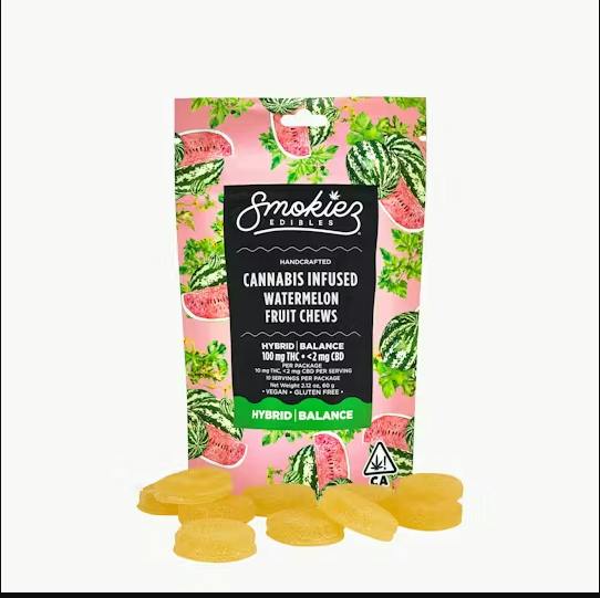Smokiez Sweet Watermelon: Smokiez Sweet Watermelon 10mg 10pk