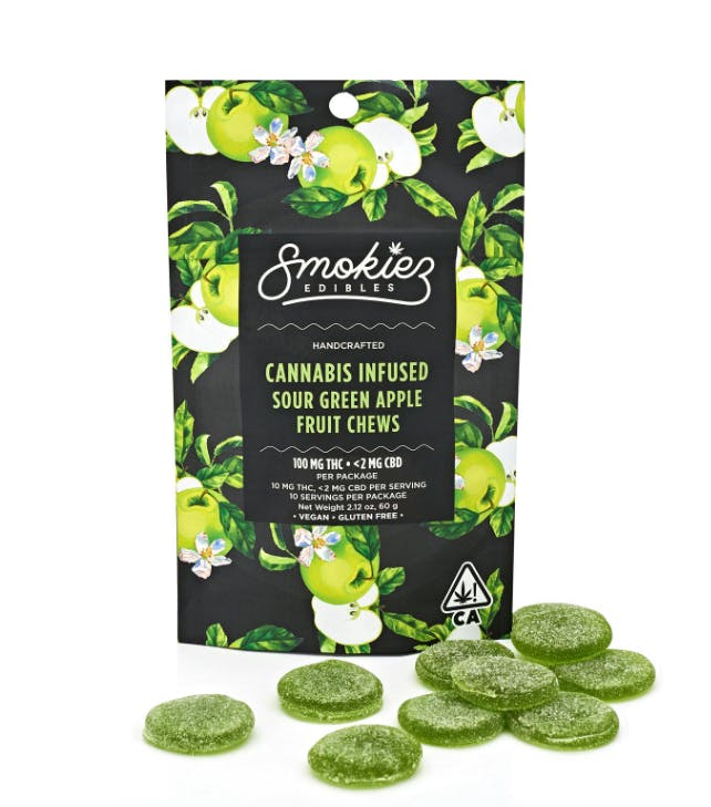 Smokiez Sour Green — Apple
