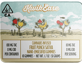Kwik Ease: Fruit Punch Nano Emulsified