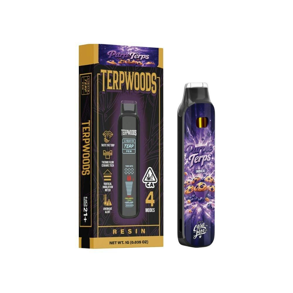 Terpwoods Purple Terps: By Casa Flor