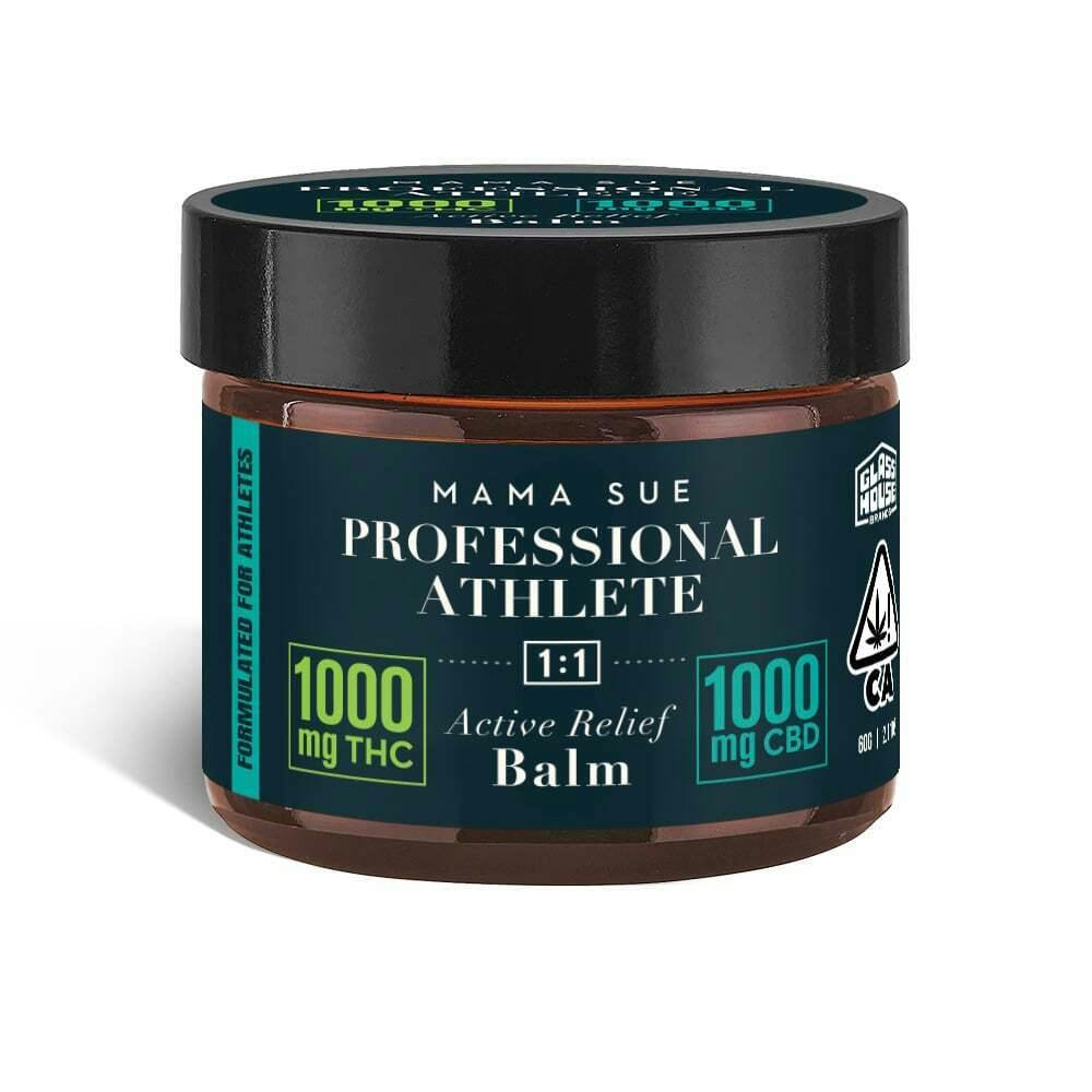 Professional Athlete Active Relief Balm 1:1 THC:CBD