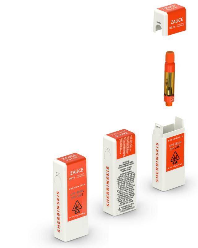 Sherbinskis D-31 Live Resin Cart