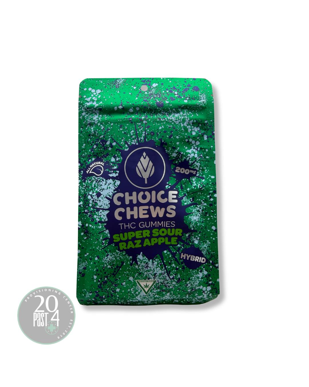 Sour Raz Apple | Gummies | 200mg