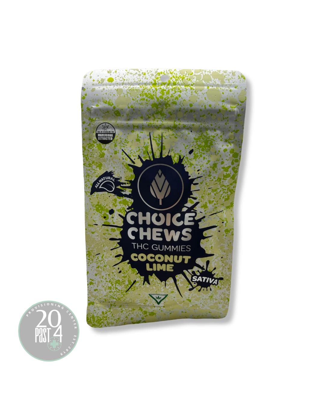 Coconut Lime 100MG Gummies