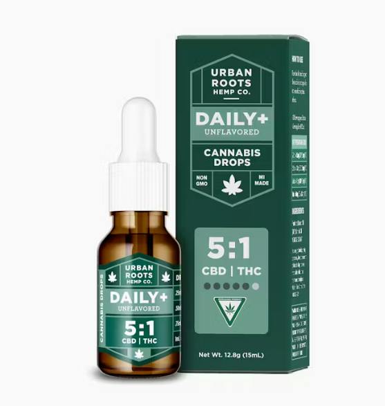 REC | Urban Roots | 5:1 CBD/THC Daily Drops