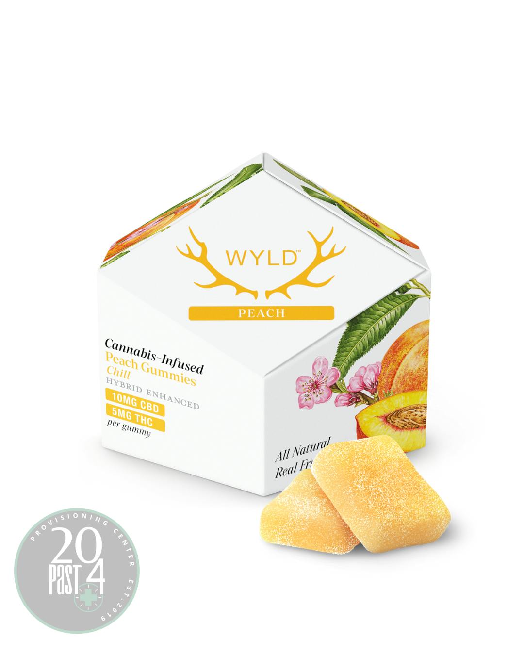 WYLD | PEACH GUMMIES | 2:1