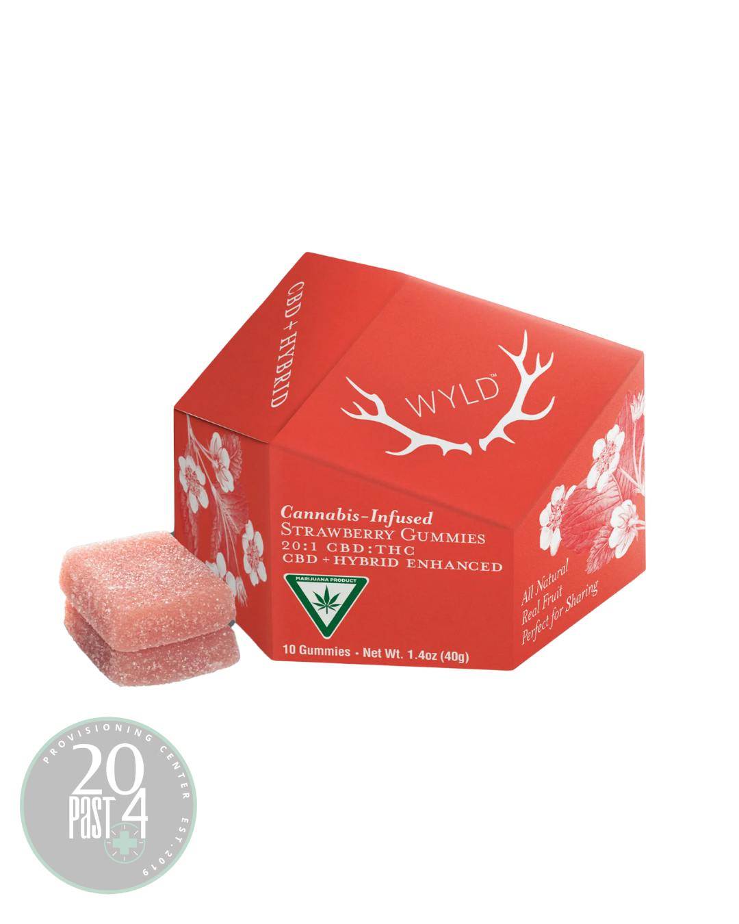 WYLD | STRAWBERRY GUMMIES | 20:1