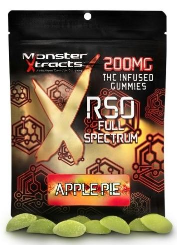 Monster Xtracts | Apple Pie | RSO Gummies