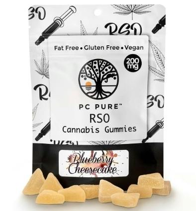 PC Pure | Blueberry Cheesecake | RSO Gummies