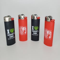 Lighter BIC Black Logo
