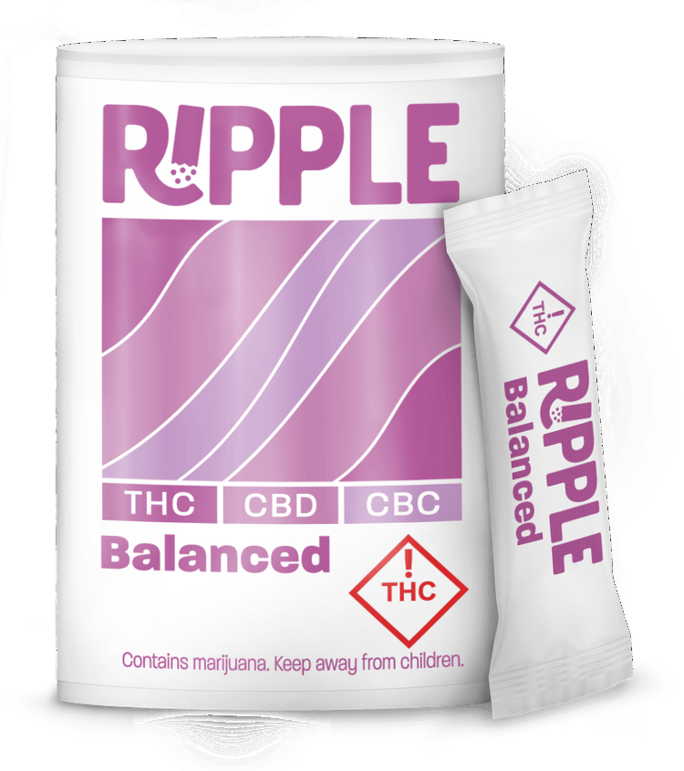 Stillwater Ripple Balanced 1:1 75mg CBD:75mg THC