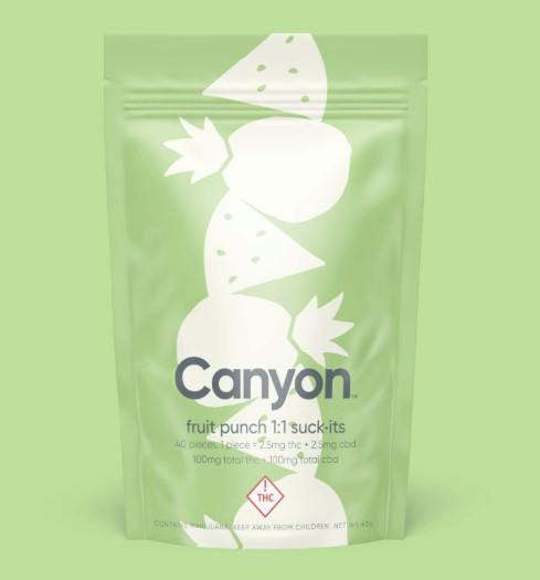 Canyon | 100mg Suck It | Fruit Punch