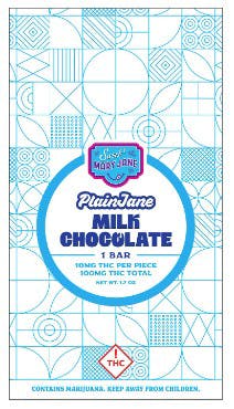 Sweet Mary Jane | 100mg Edible | Milk Chocolate