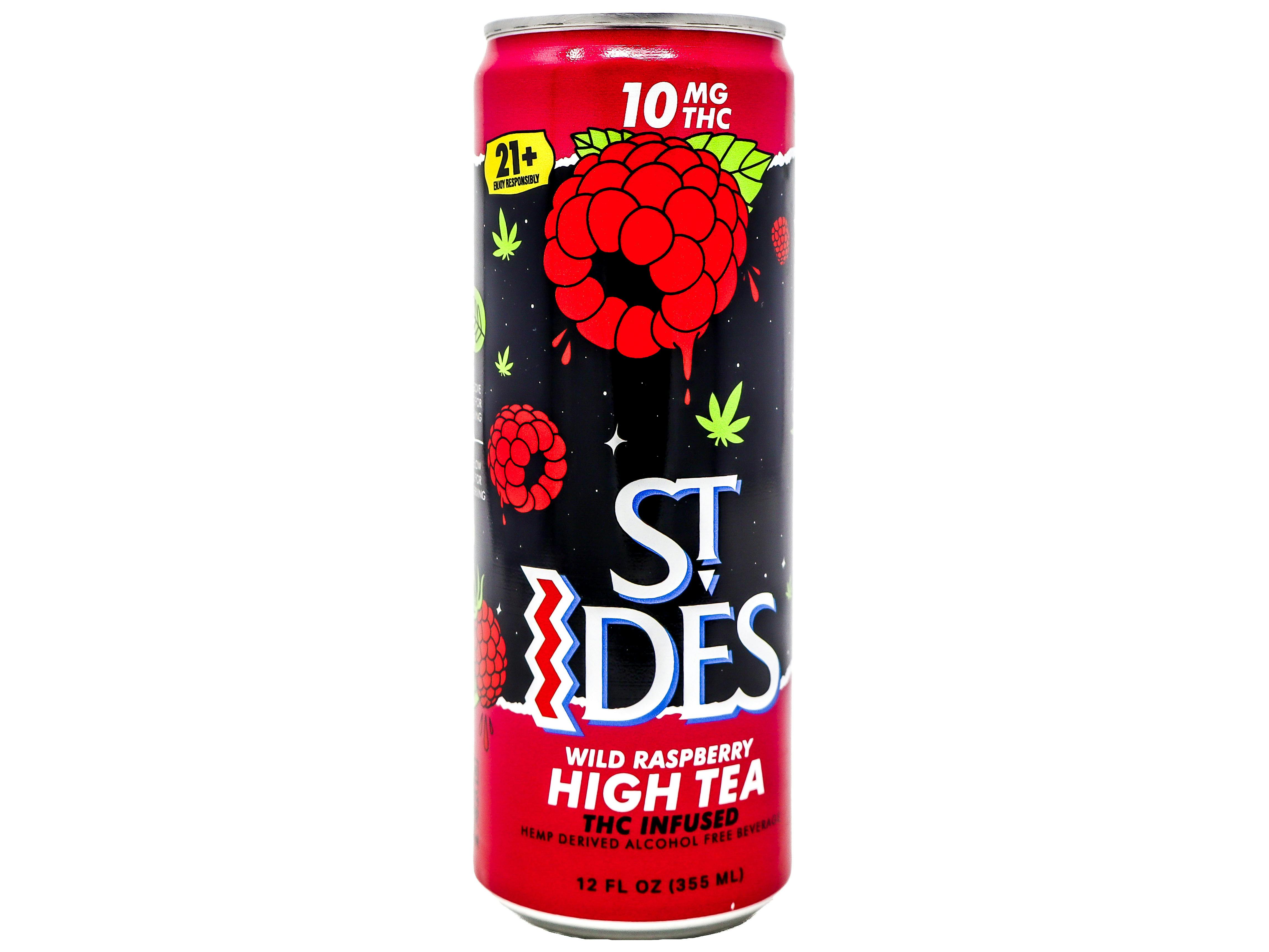 HOH Wild Raspberry High Tea 10mg THC 2446090276 at Minnesota Canna
