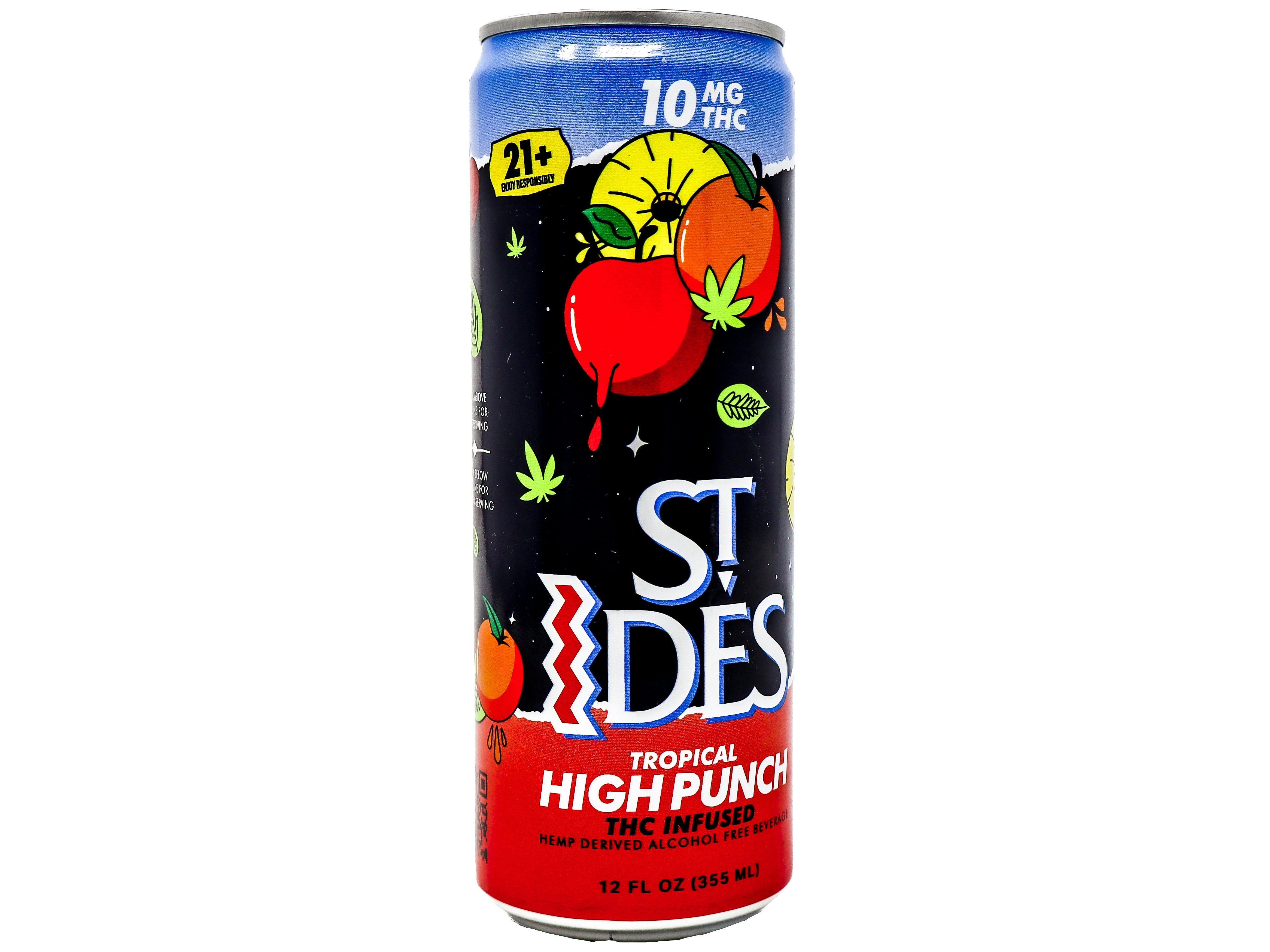 HOH Tropical High Punch 10mg THC 9661354114 at Edina Canna