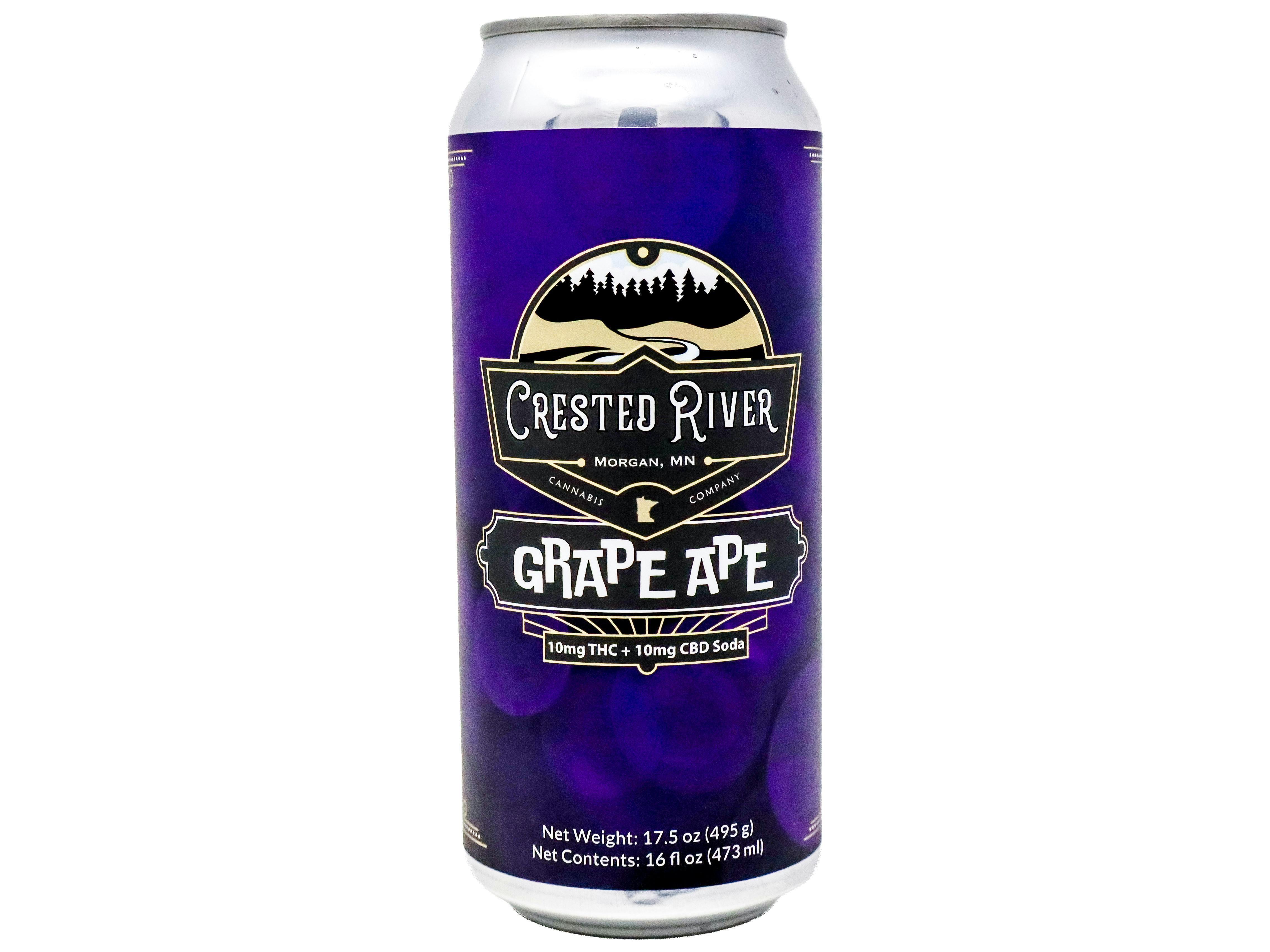 KBC Grape Ape Soda 10mg THC 6283201907 at Minnesota Canna