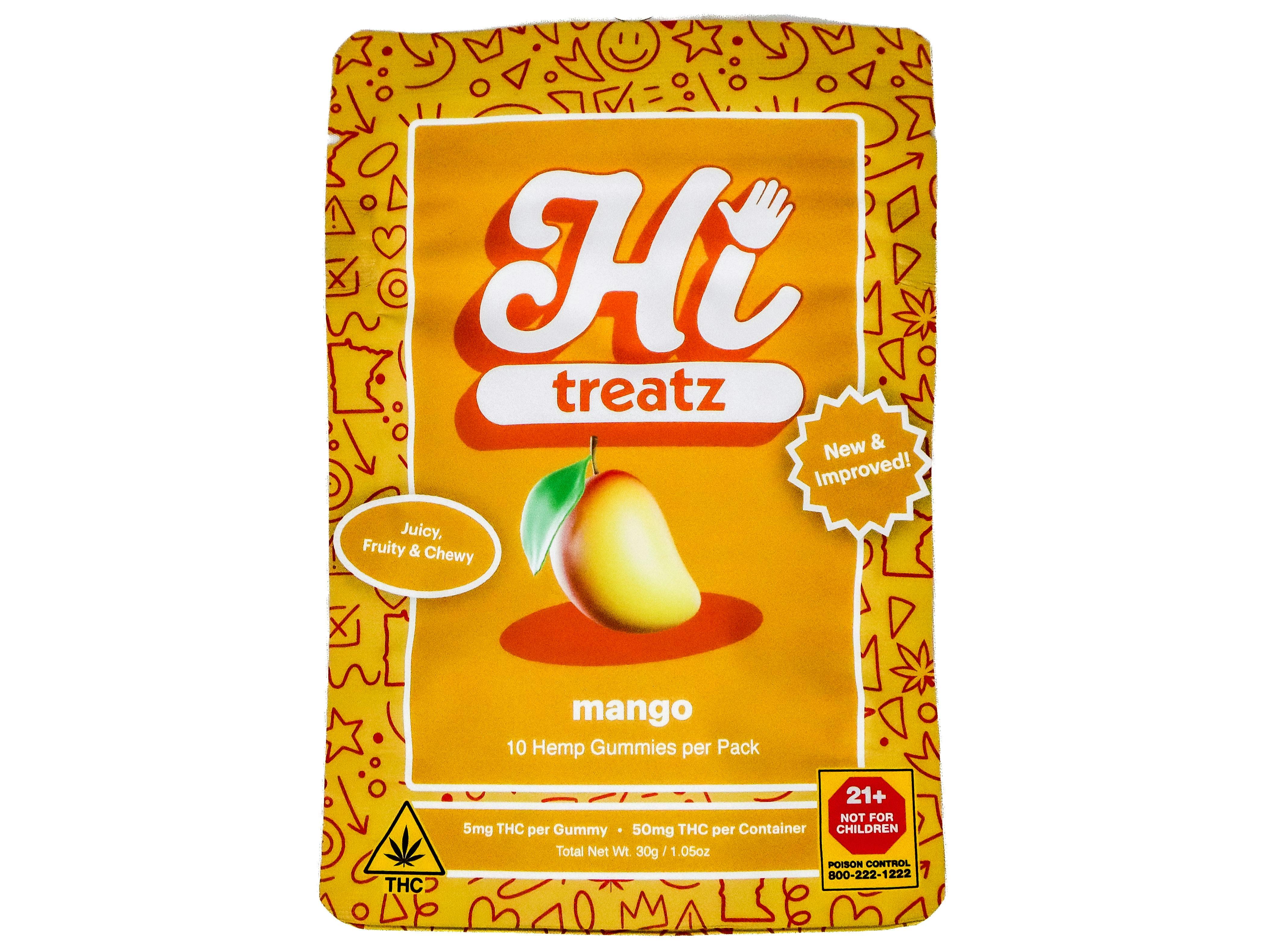 NCW Mango Gummies 50mg THC 6027168477 cannabis product