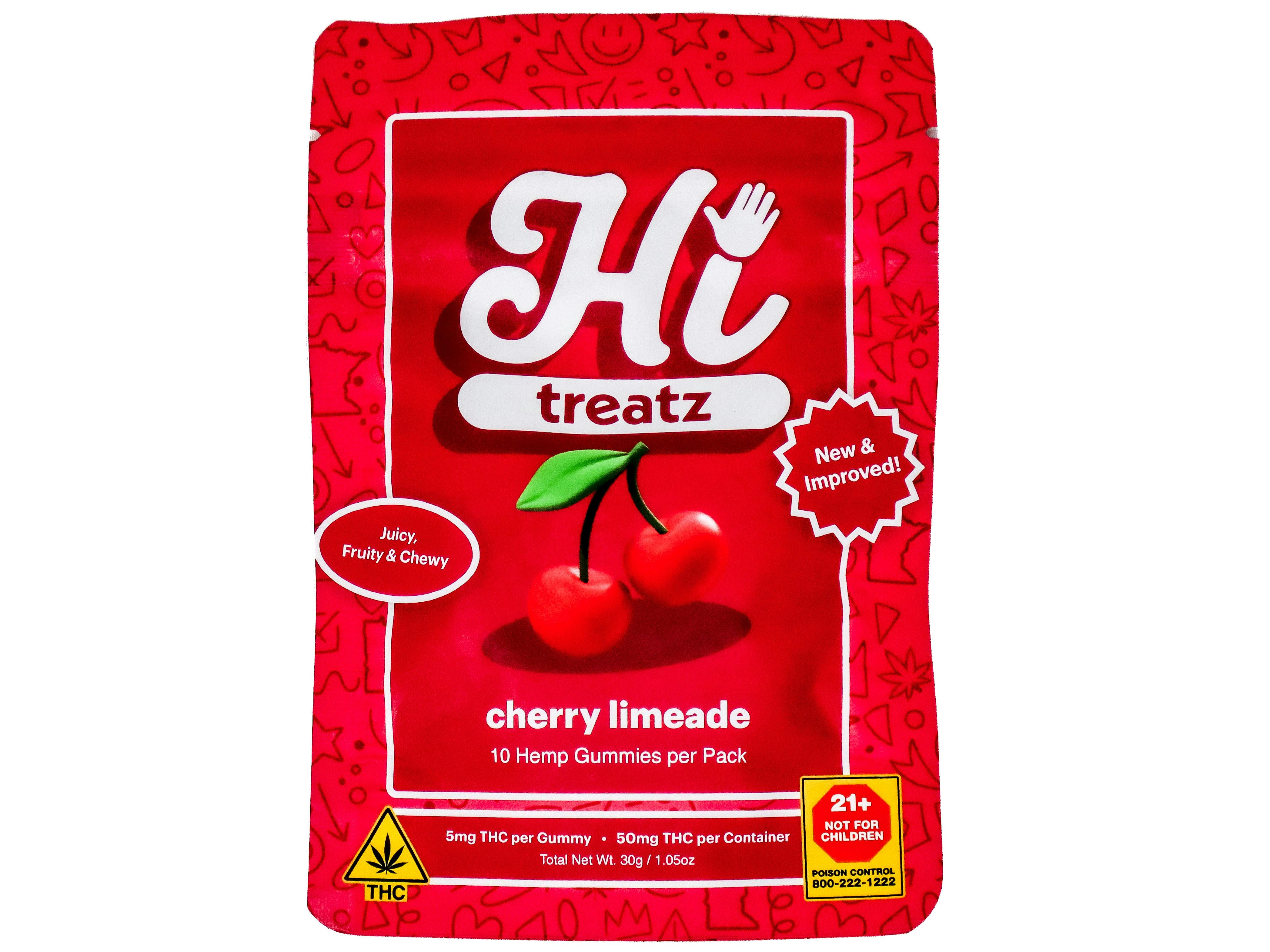 NCW Cherry Limeade Gummies 50mg THC 9830150135 cannabis product