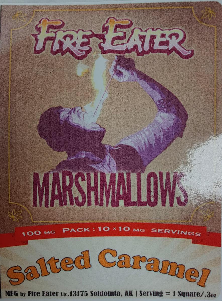 Salted Caramel Marshmallows 100mg