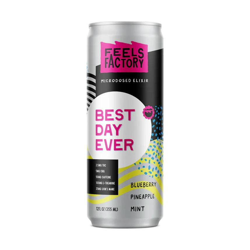 Feels Factory Best Day Ever Microdosed Elixir 2.5mg