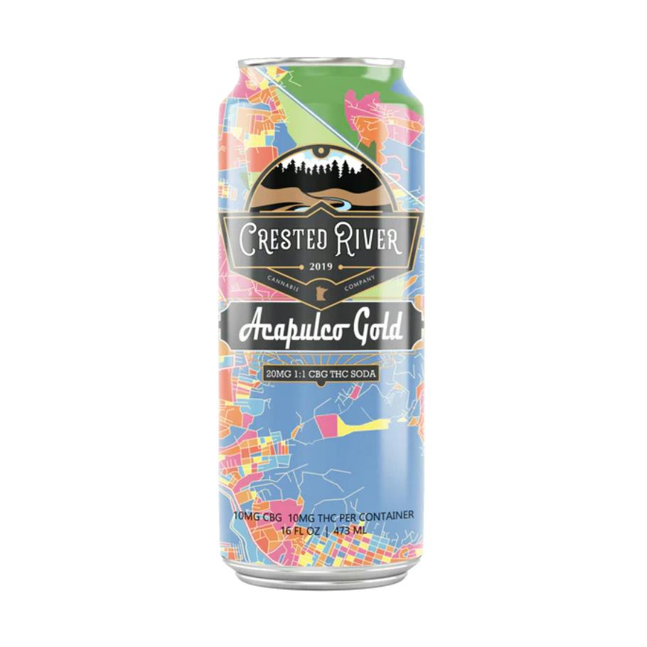 Crested River 10mg Soda Acapulco Gold
