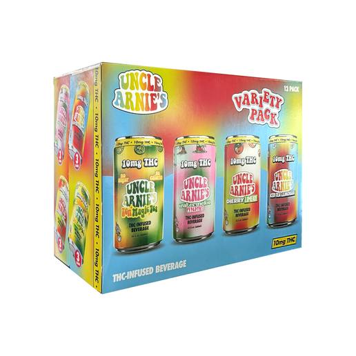 Variety Pack | Non-carbonated | 10mg each | 12pk by Uncle Arnies