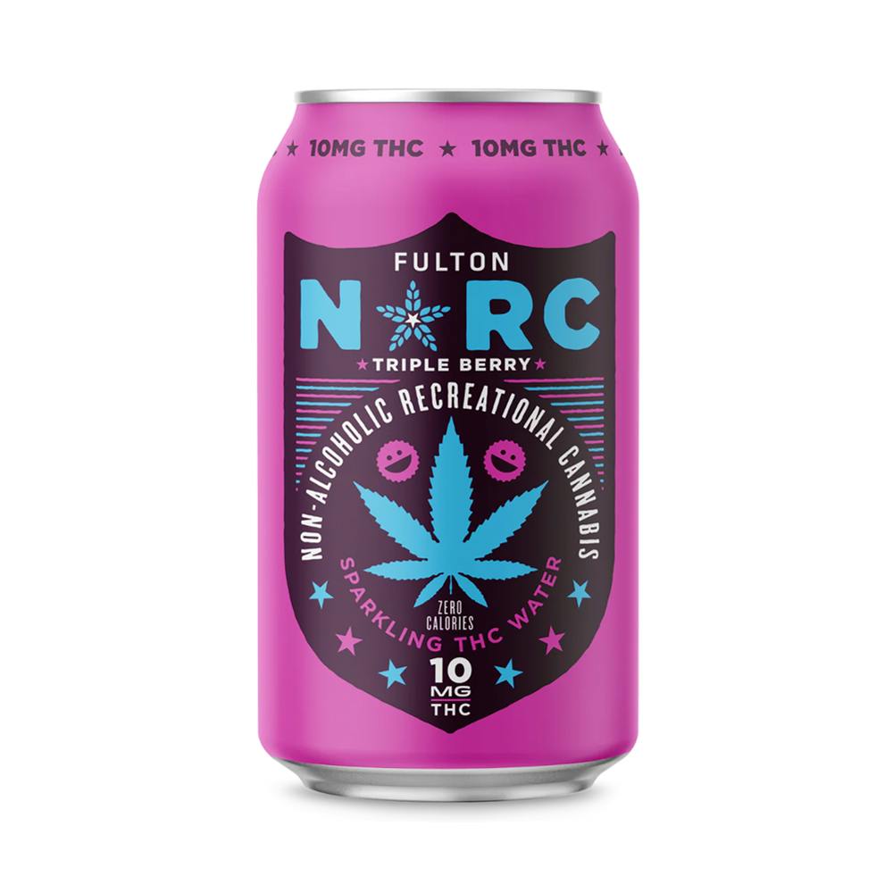 Fulton NARC Triple Berry Sparkling THC Water 10mg