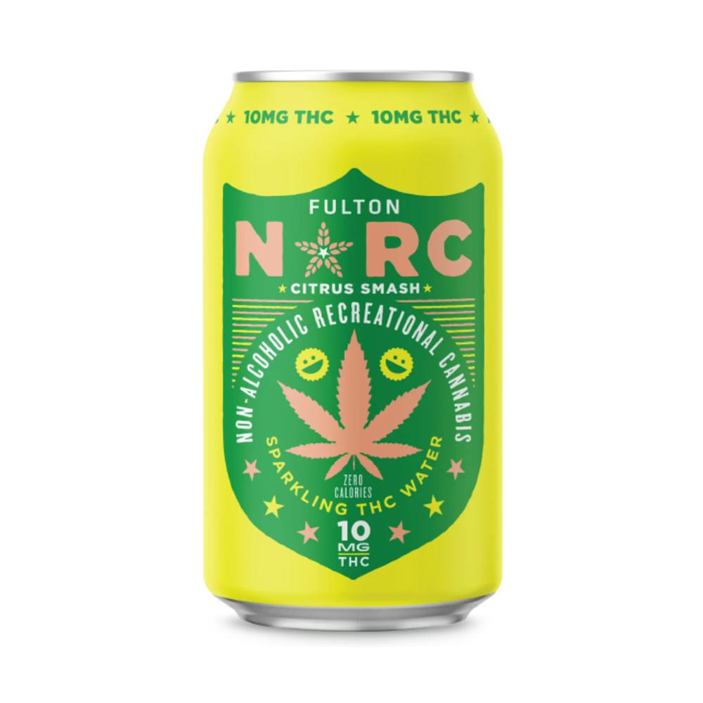 Fulton NARC Citrus Smash Sparkling THC Water 10mg