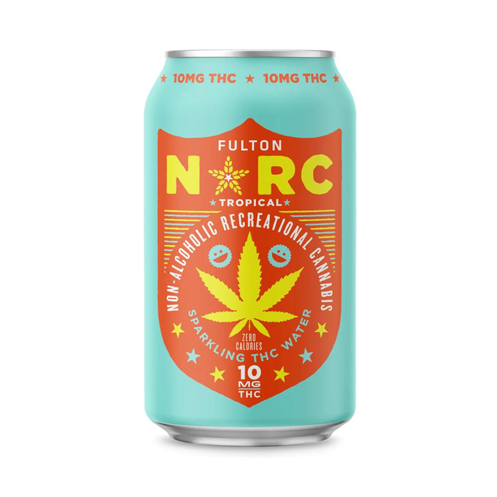 Fulton NARC Tropical Sparkling THC Water 10mg
