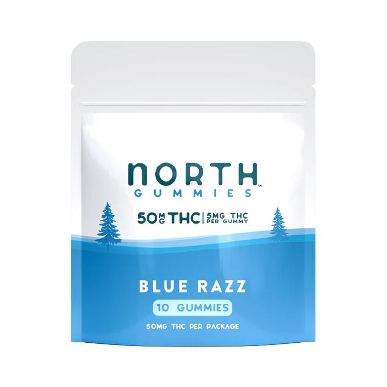 North THC Gummies : Blue Razz