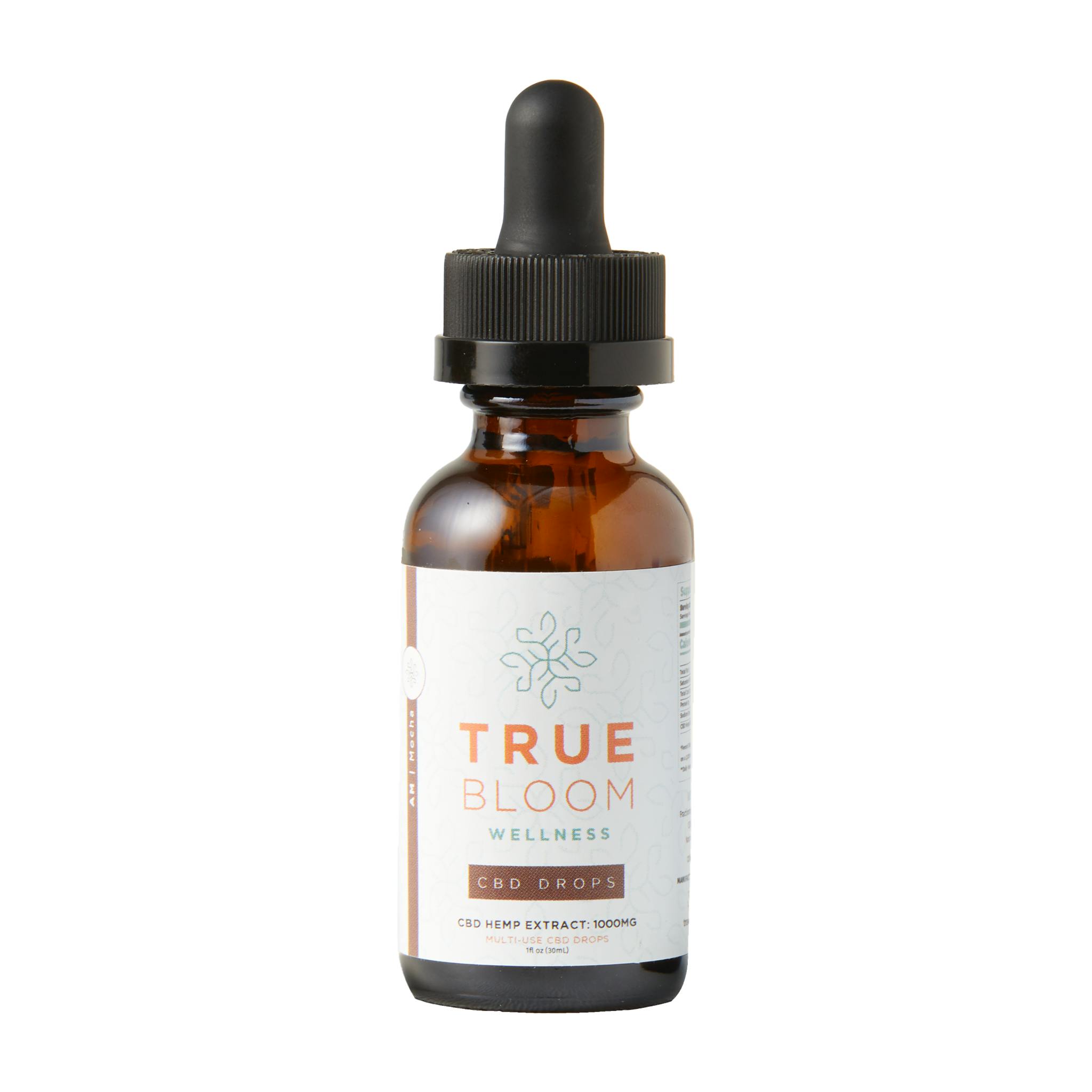 True Bloom CBD Drops AM Mocha at Unwind Dispensary