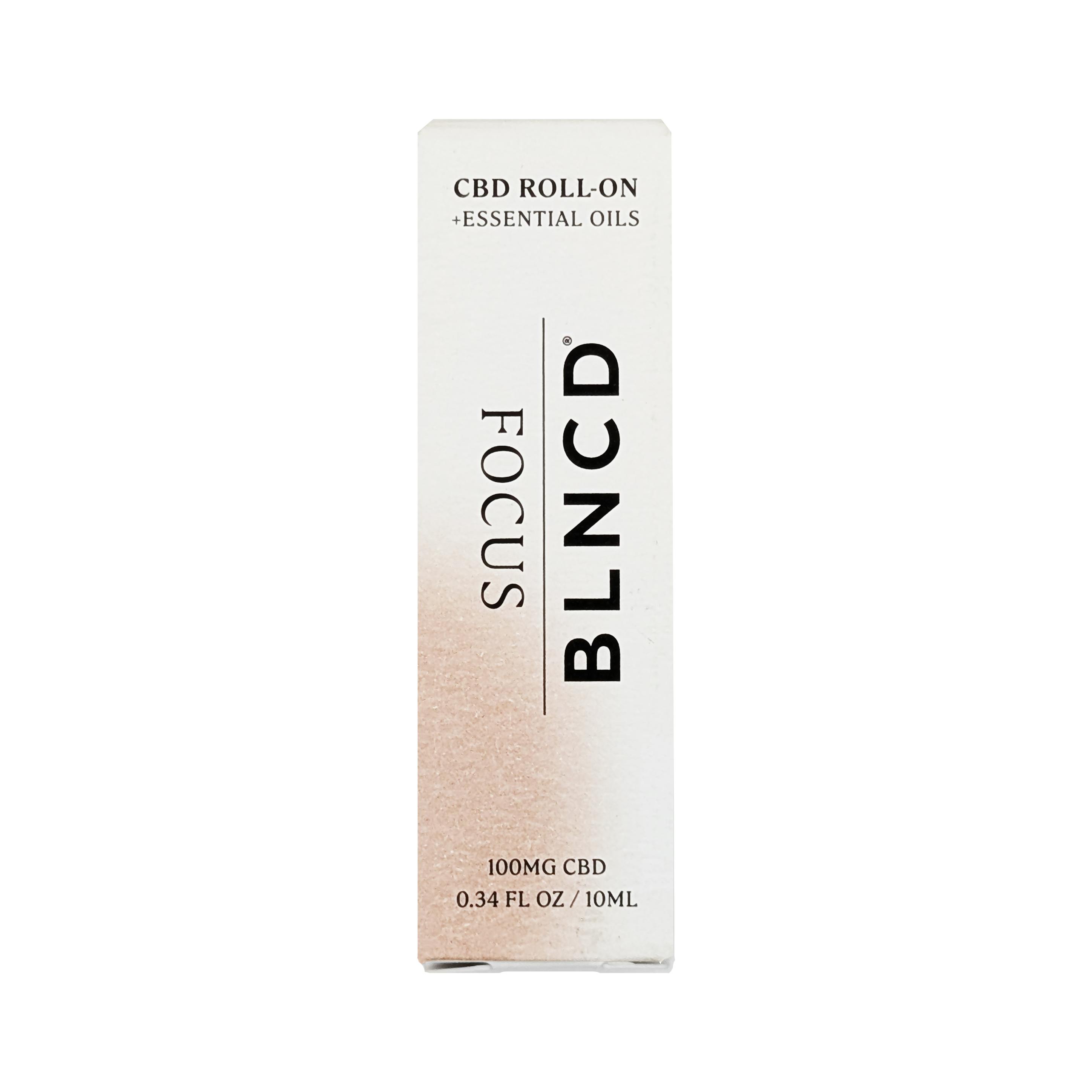 BLNCD CBD Essential Oils Roll-On Focus at Unwind Dispensary