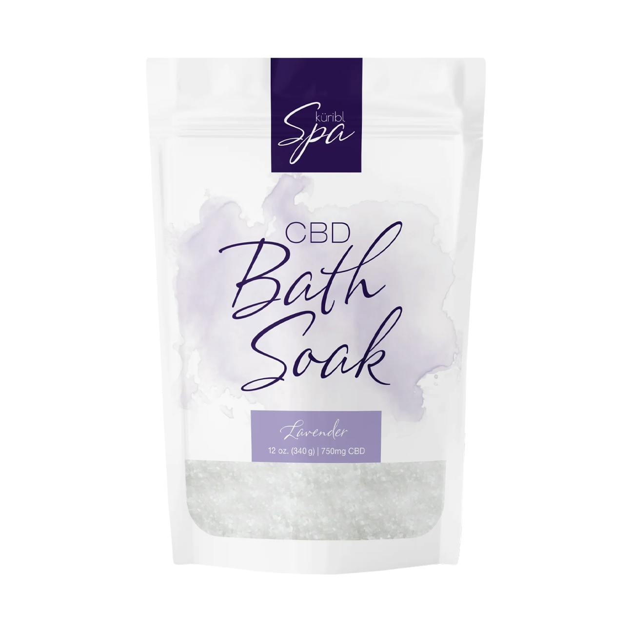 Kuribl CBD Bath Soak Lavender at Unwind Dispensary