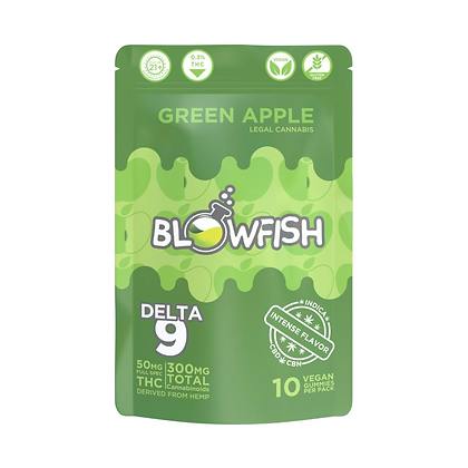 Blowfish Green Apple Indica Gummies