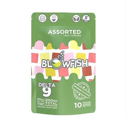 Blowfish Assorted Flavors Sativa Gummies