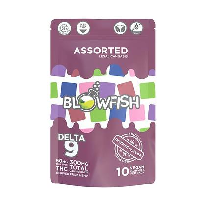 Blowfish Assorted Flavors Indica Gummies
