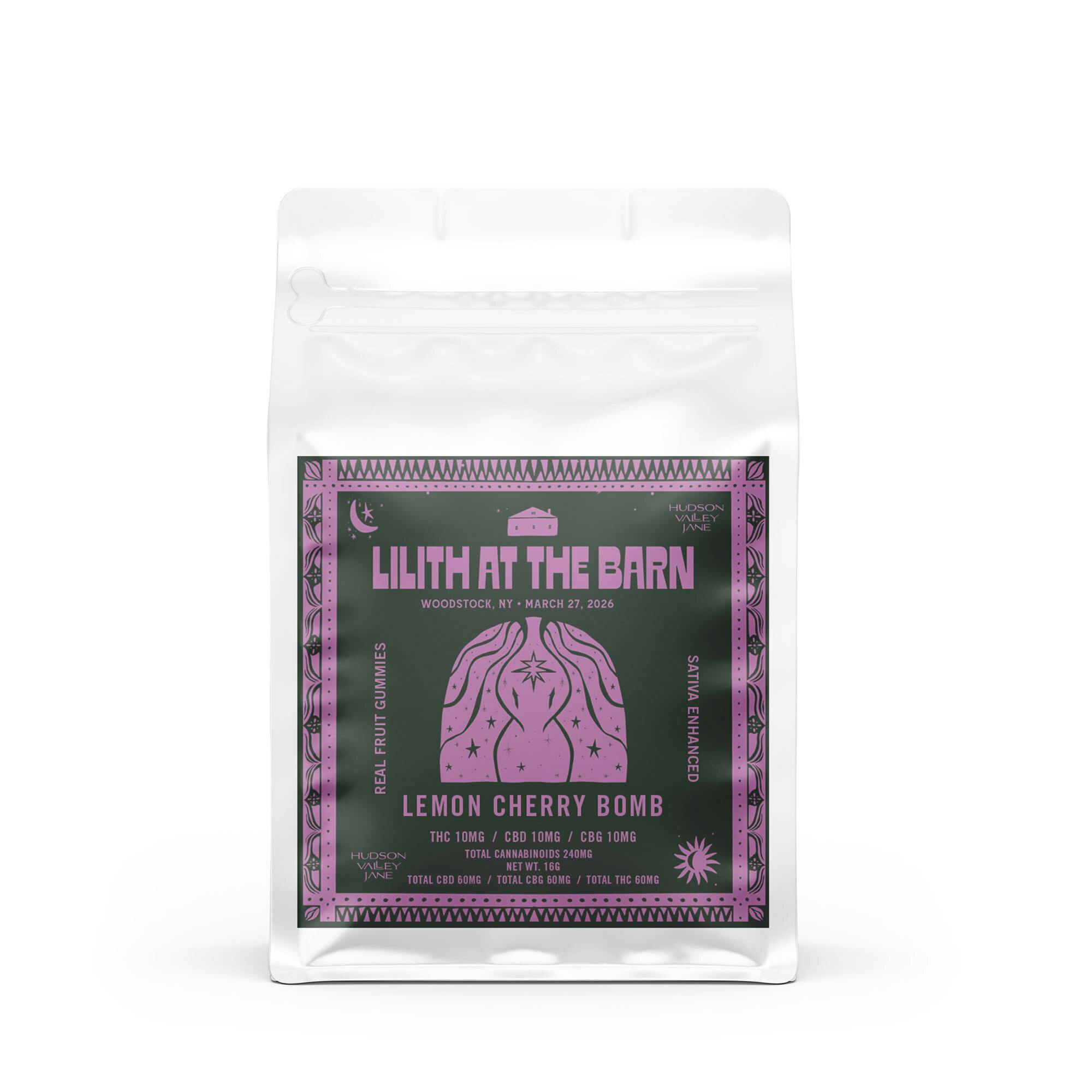Hudson Valley Jane - Lilith at the Barn Collection - Lemon Cherry Bomb 2 Pack - Gummy - 80mg at Herbal Woodstock
