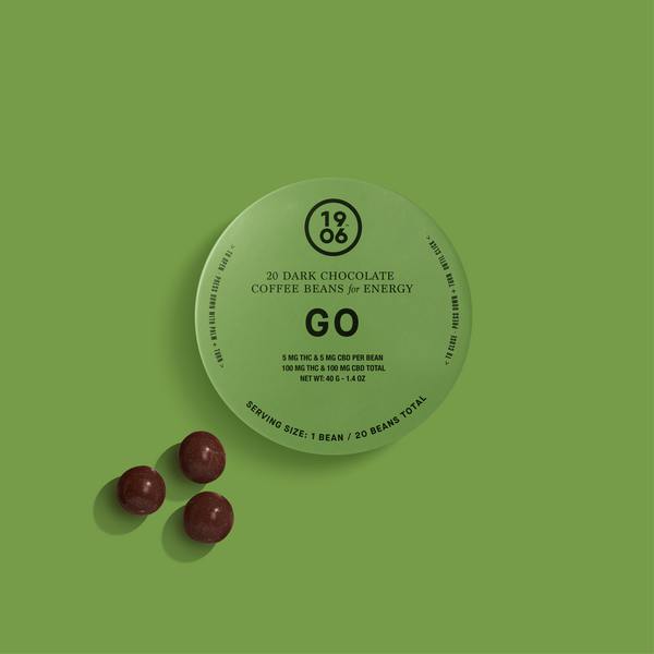 Go Energy Dark Chocolate Covered Coffee Beans 20 Piec