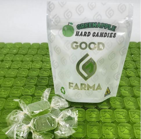 Good Farma - Hard Candies - Green Apple 4pk (RSO)