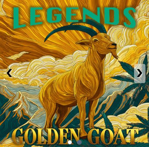Legends 5-pack (.35g) - Golden Goat (S)