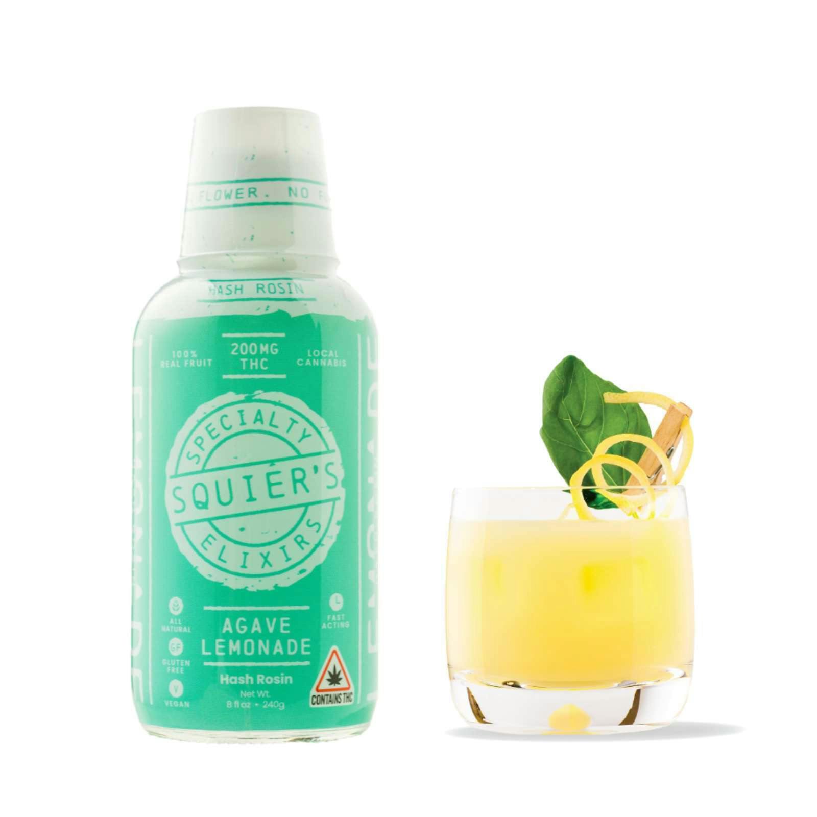 Blue Agave Lemonade Hash Rosin Elixir (200mg) | Squier's Elixirs at The Piping Plover: Recreational Cannabis Dispensary Wellfleet, Cape Cod