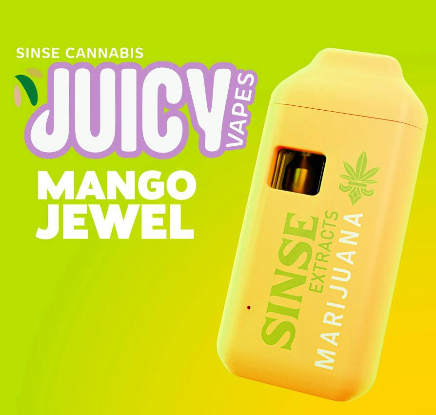 Sinse - 1g Juicy Vape Disposable - Mango Jewel